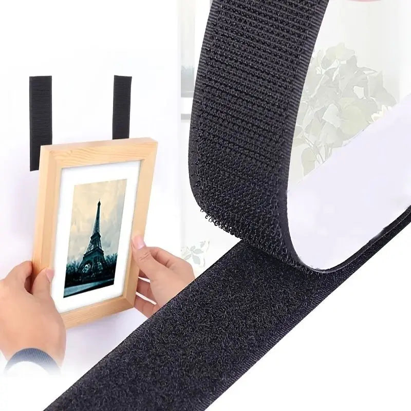Cinta Velcro Autoadhesiva Resistente – 1M/5M, Ancho 20-50mm