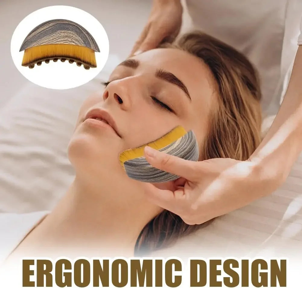 Cepillo Facial Linfático - Escultor de Mentón y Mandíbula con Drenaje