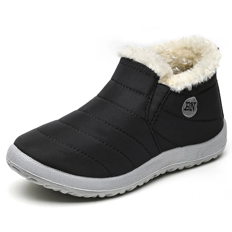 Botas de Hombre Impermeables para Invierno - Botines Cálidos con Forro de Pelo
