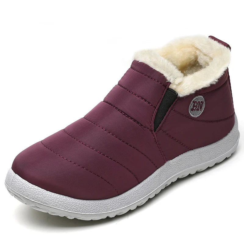 Botas de Hombre Impermeables para Invierno - Botines Cálidos con Forro de Pelo