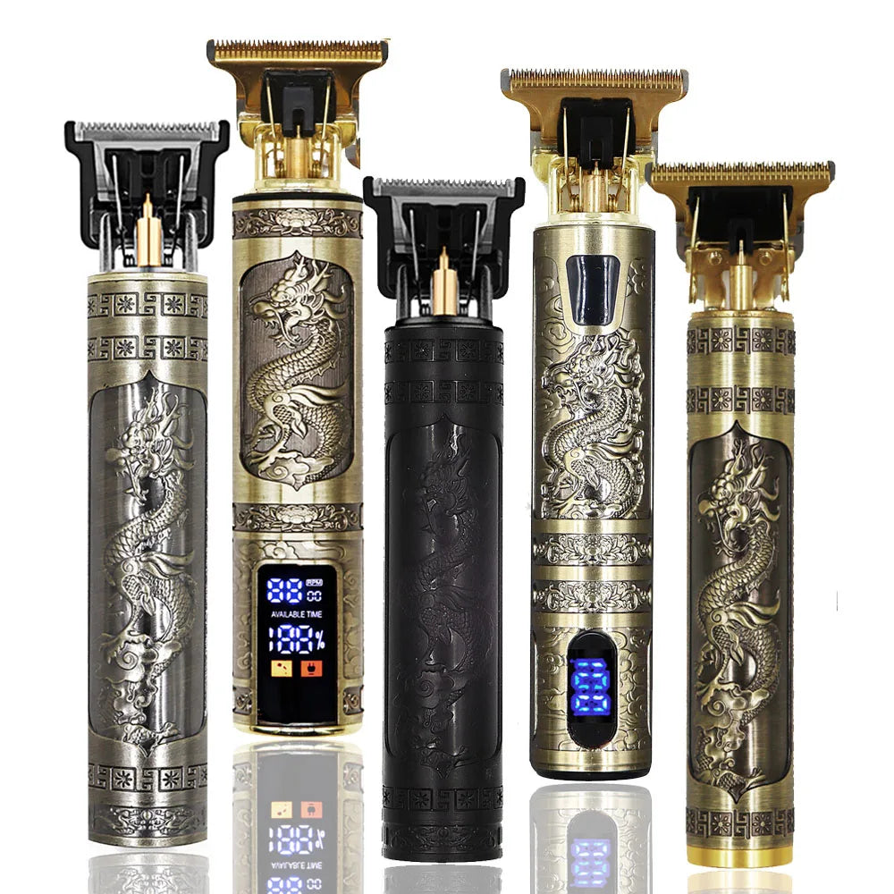 Cortapelos Eléctrico T9 - Máquina de Corte de Pelo y Barba para Hombre 0mm
