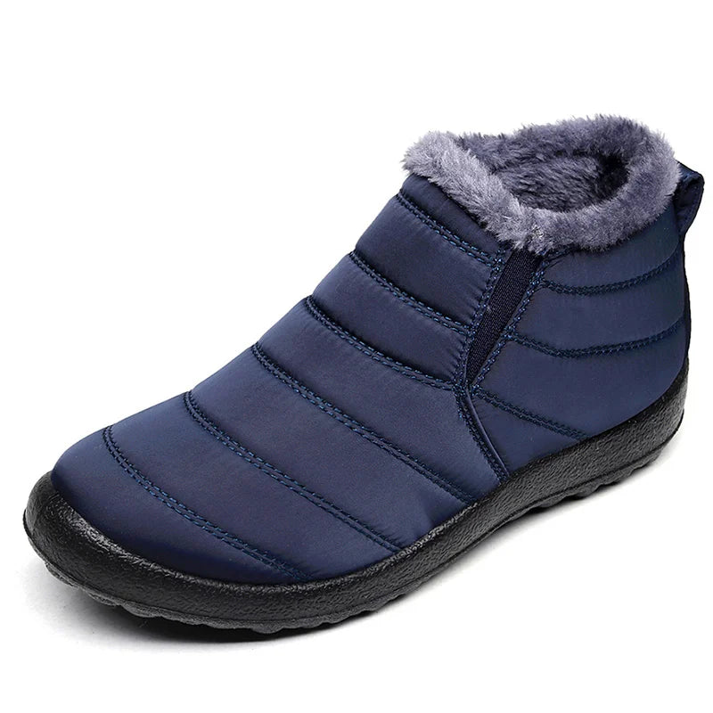 Botas de Hombre Impermeables para Invierno - Botines Cálidos con Forro de Pelo