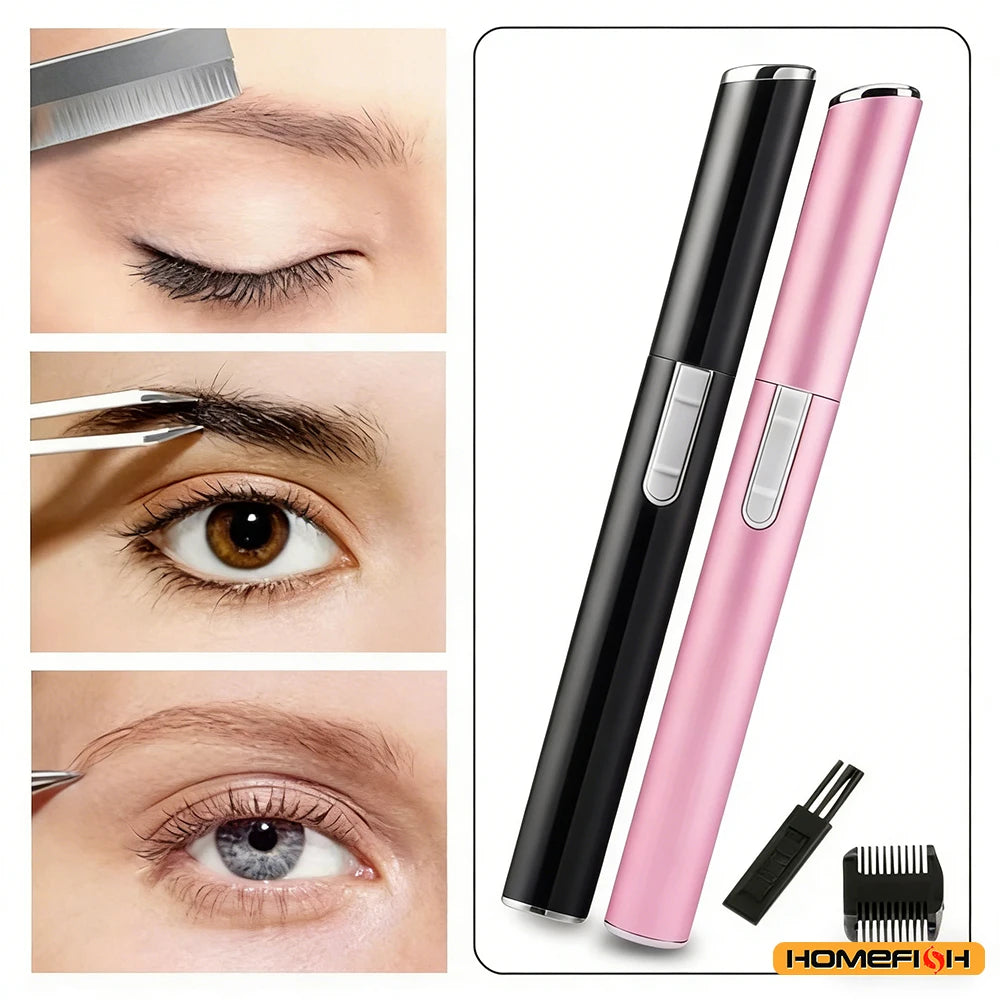 Depiladora Facial Eléctrica Mini - Removedor de Vello para Mujer Cuello, Labios y Cuerpo