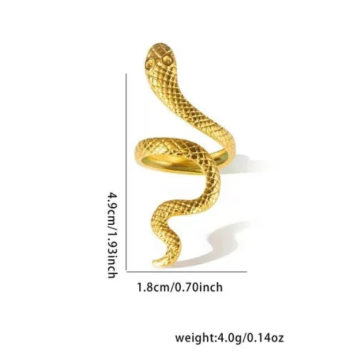 Anillo de Acero Inoxidable Calado - Joya Moderna y Resistente al Agua para Mujer