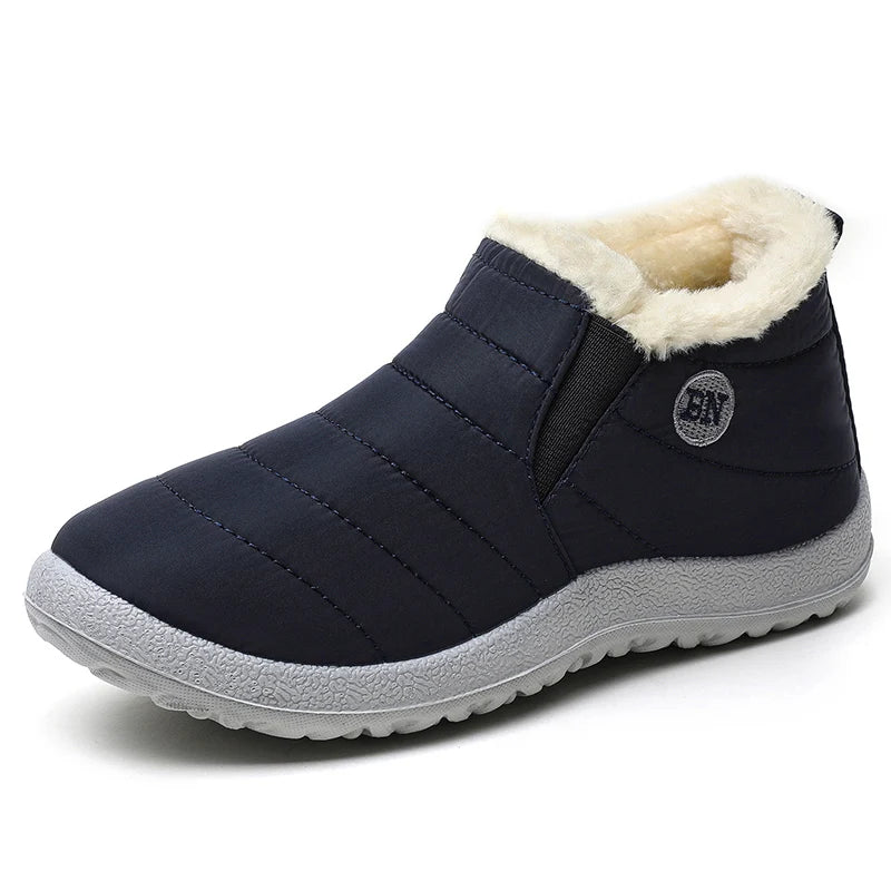 Botas de Hombre Impermeables para Invierno - Botines Cálidos con Forro de Pelo