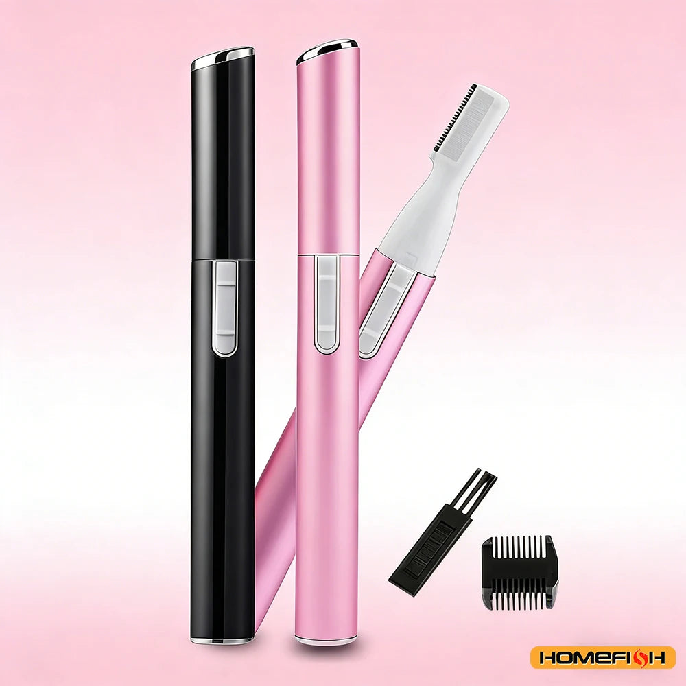 Depiladora Facial Eléctrica Mini - Removedor de Vello para Mujer Cuello, Labios y Cuerpo