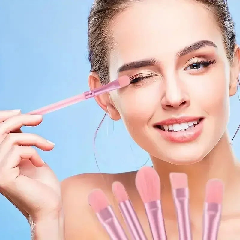 Set de 13 Brochas de Maquillaje Profesional - Fibra Sintética Suave y Vegana