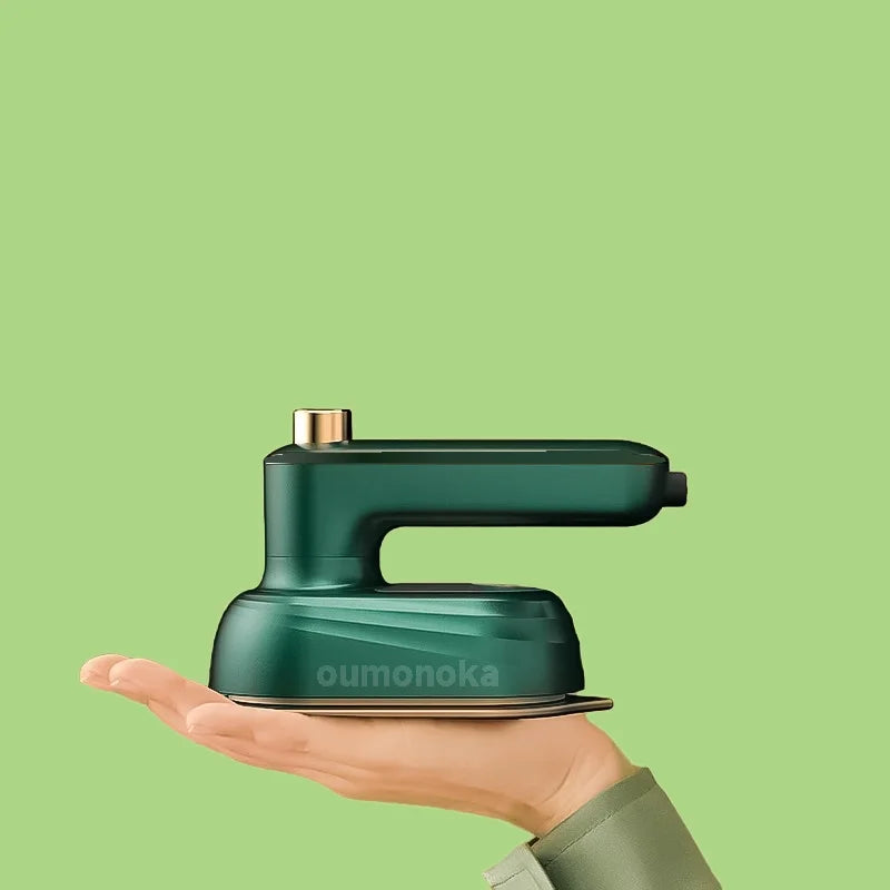 Plancha de Vapor Portátil Mini Rotatoria - Quitaarrugas Seco y Vapor para Viaje y Hogar