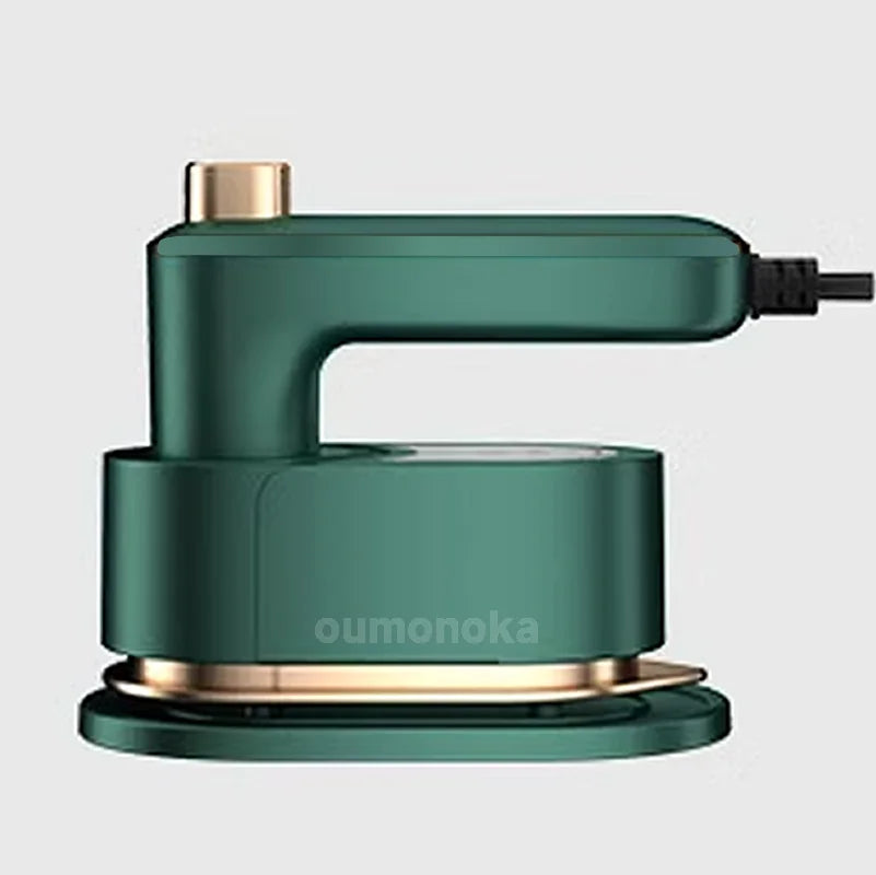 Plancha de Vapor Portátil Mini Rotatoria - Quitaarrugas Seco y Vapor para Viaje y Hogar