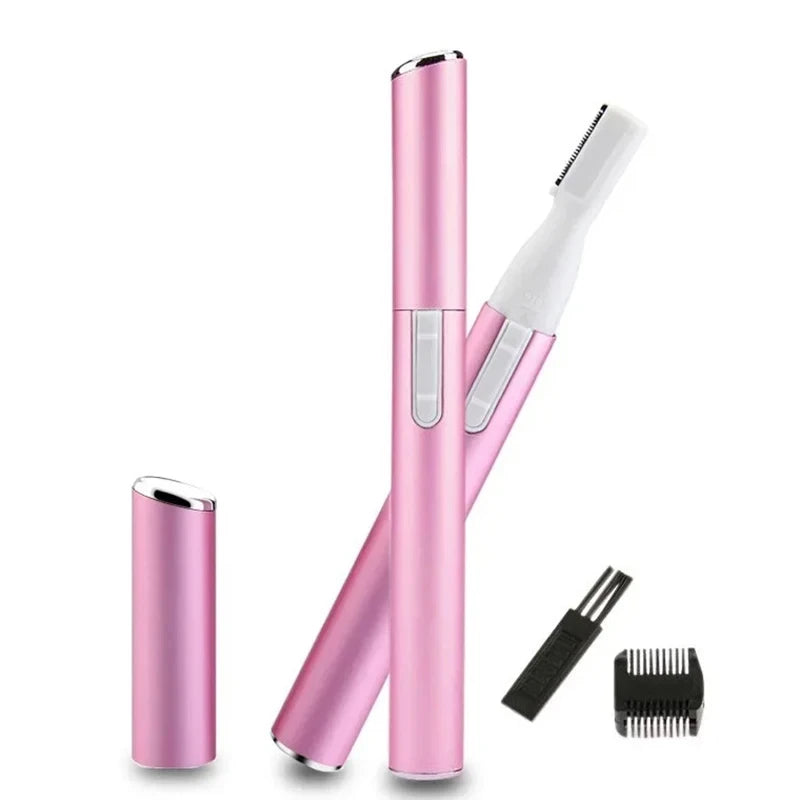 Depiladora Facial Eléctrica Mini - Removedor de Vello para Mujer Cuello, Labios y Cuerpo