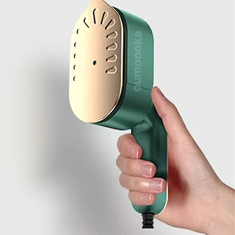 Plancha de Vapor Portátil Mini Rotatoria - Quitaarrugas Seco y Vapor para Viaje y Hogar