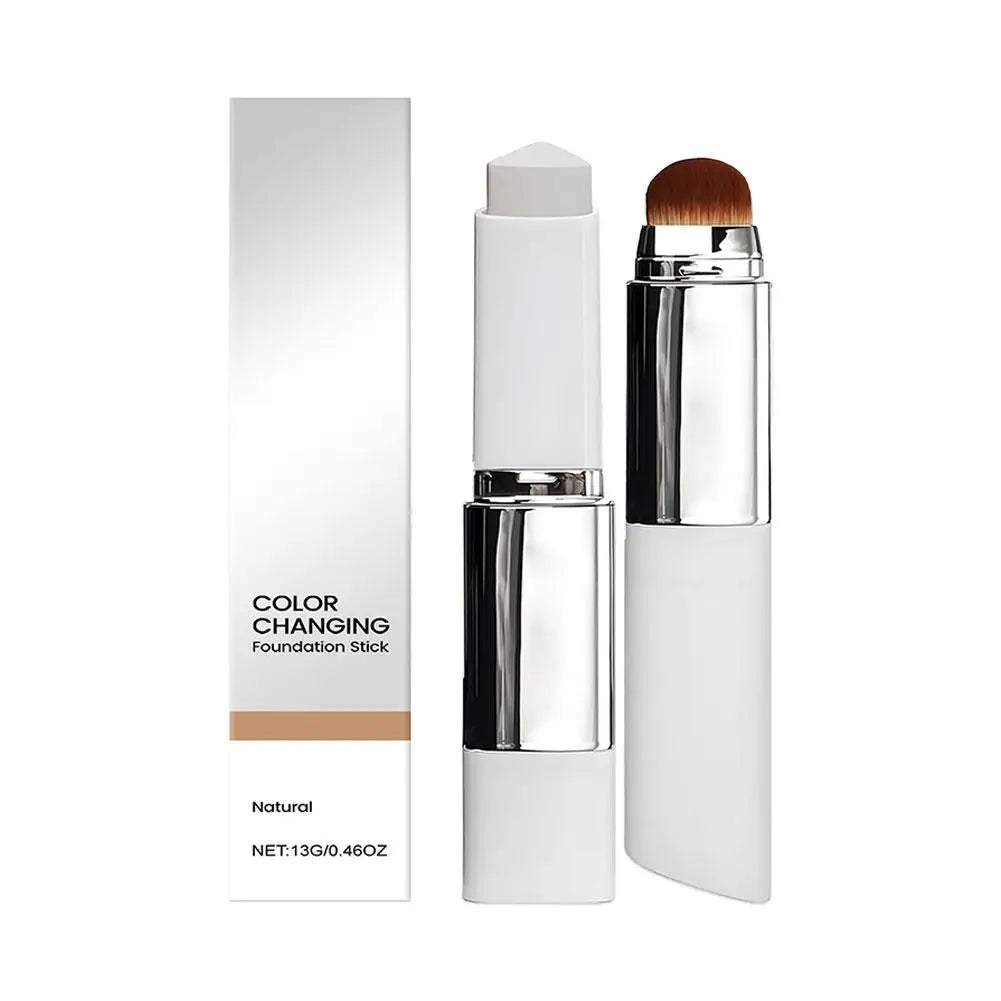 Base de Maquillaje 2 en 1 Cambia de Color - Hidratante y Ligera para Todo Tipo de Piel