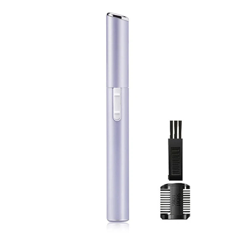 Depiladora Facial Eléctrica Mini - Removedor de Vello para Mujer Cuello, Labios y Cuerpo